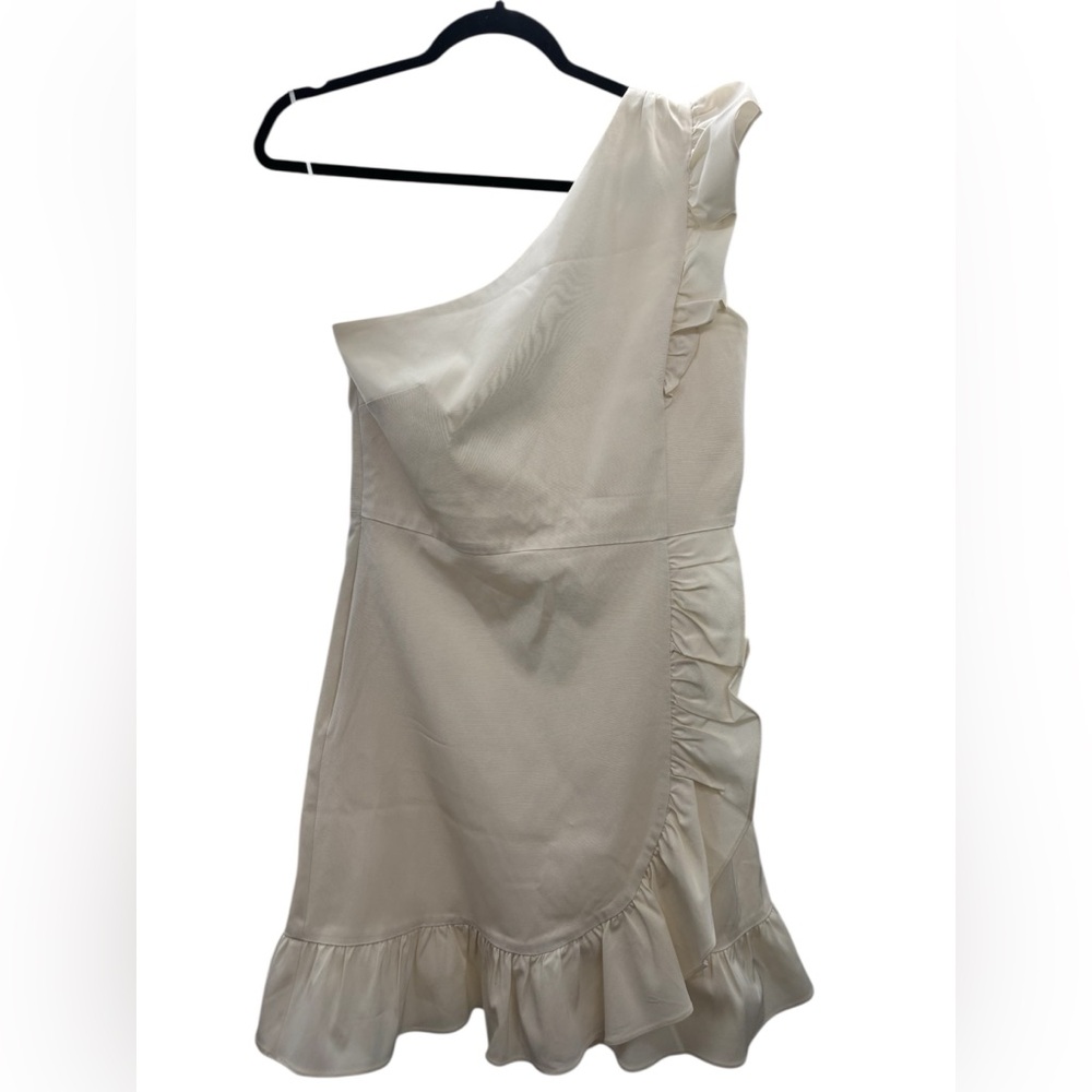 J. Crew Cream Strapless Dress